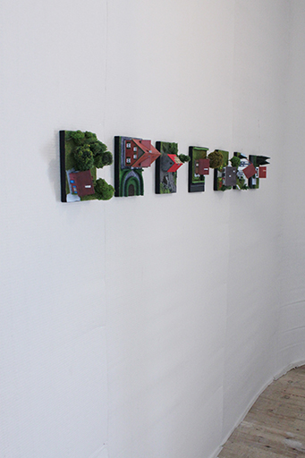 Eigentum Haus Modell Kunst