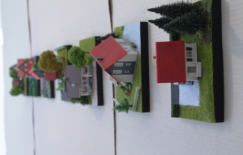 Eigentum Haus Modell Kunst
