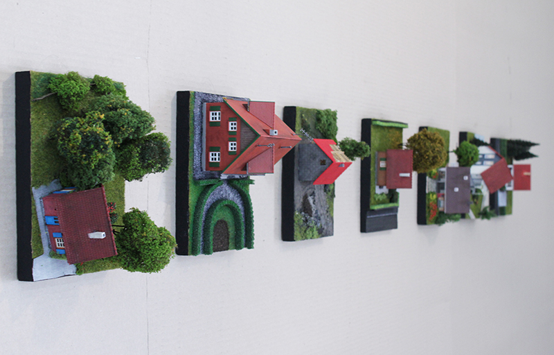 Eigentum Haus Modell Kunst