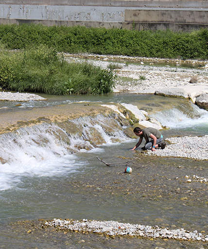 Kunst Ulrich Stolz Natur Landschaft Fluss