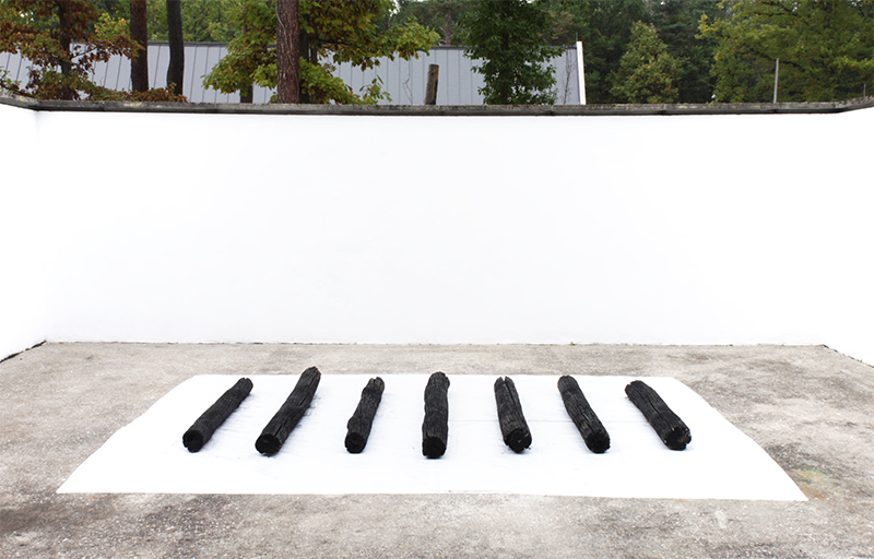 verbrannt Holz Kunst Nürnberg