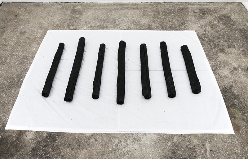 verbrannt Holz Kunst Nürnberg