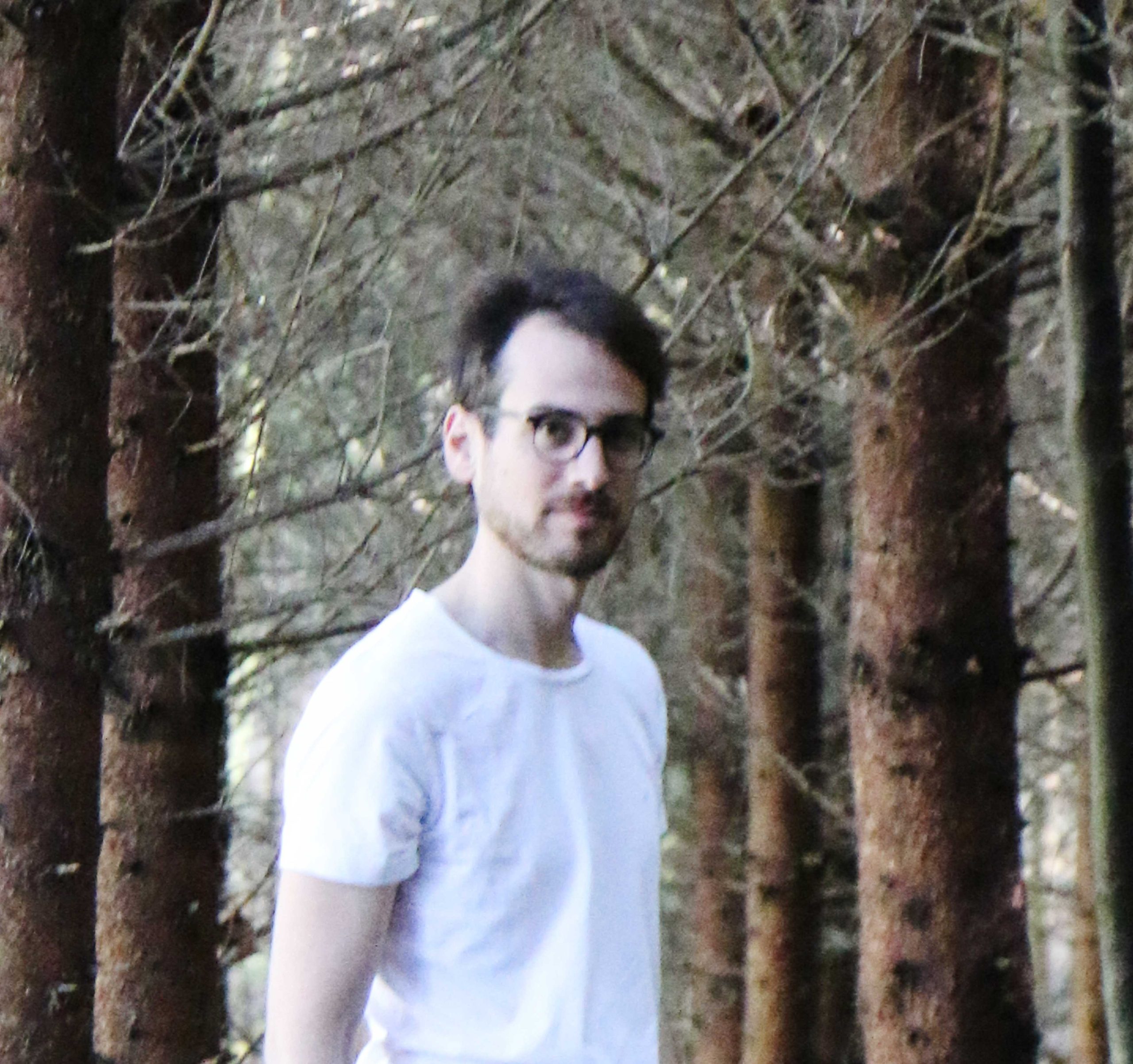 Porträt von Ulrich Stolz im Wald