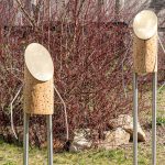 Wandler im Sonnenlicht – Ansicht der realisierten Arbeit 3